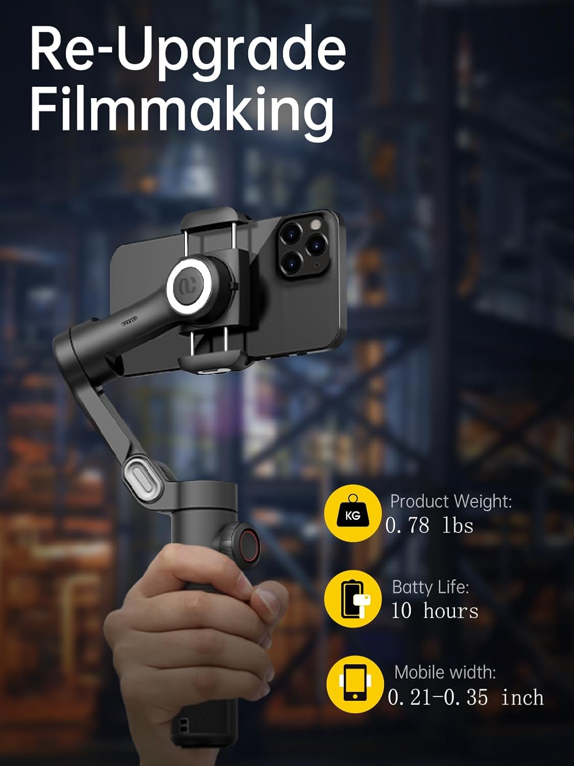 3-Axis Foldable Gimbal (F-12)